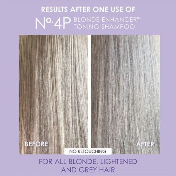 Olaplex No.4P Blonde Enhancer Toning Shampoo - Image 4