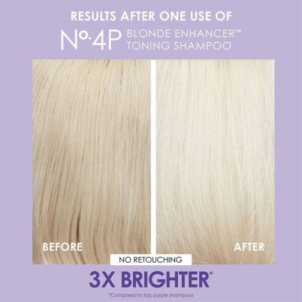 Olaplex No.4P Blonde Enhancer Toning Shampoo - Image 6