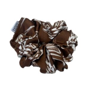 Cinnamon Blossom Scrunchie