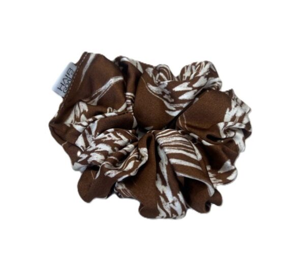 Cinnamon Blossom Scrunchie