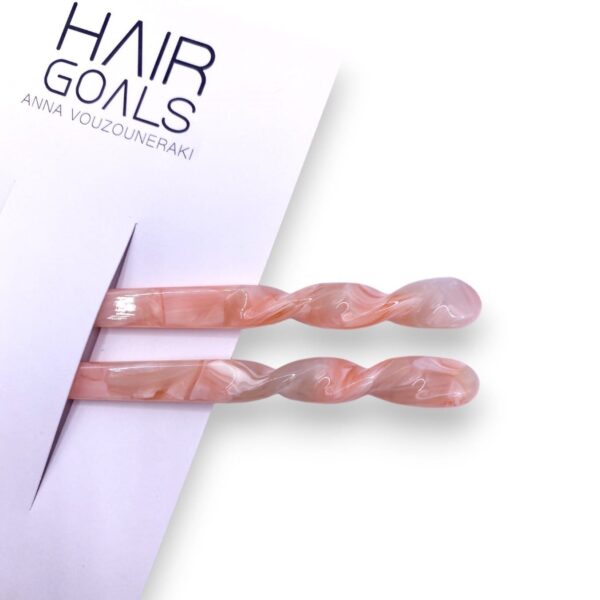 Pink Hair Sticks - Image 3