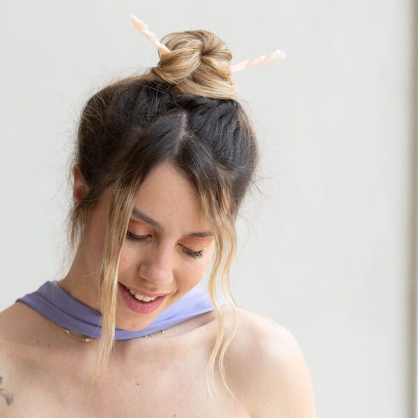 Pink Hair Sticks - Image 2