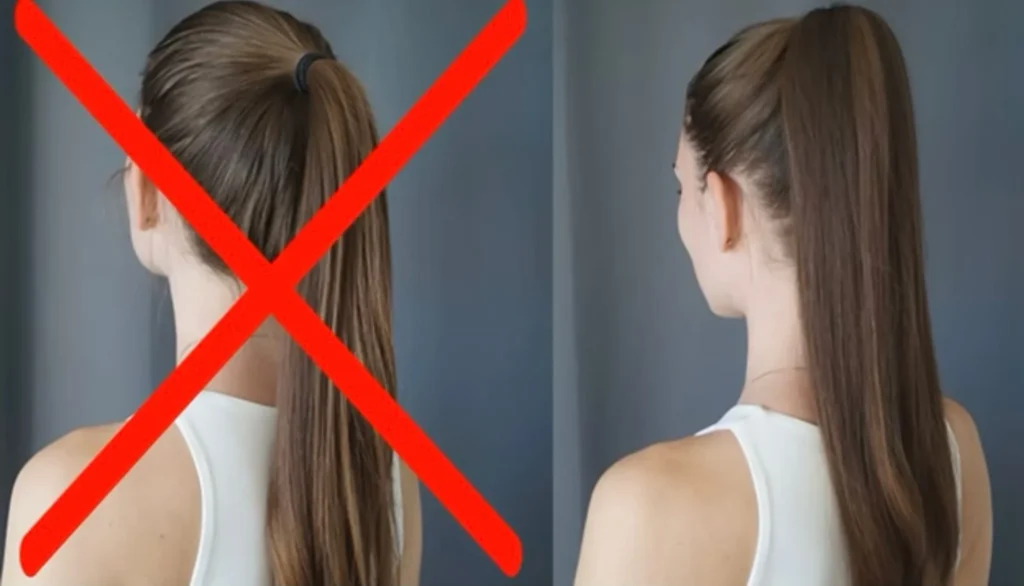 Extra long ponytail -NO extensions